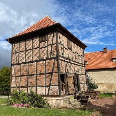 Blick auf Burg Falkenstein 