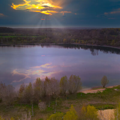 Froser See am Abend 