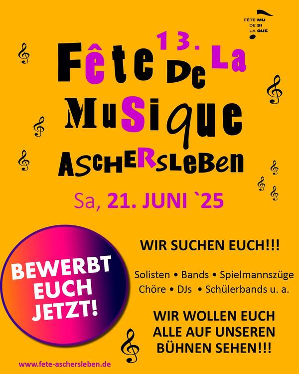 Bild vergrößern: Fete de la Musique in Aschersleben