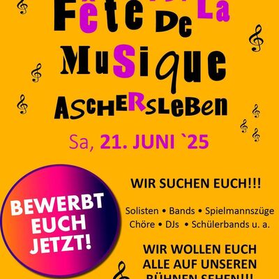 Fete de la Musique in Aschersleben